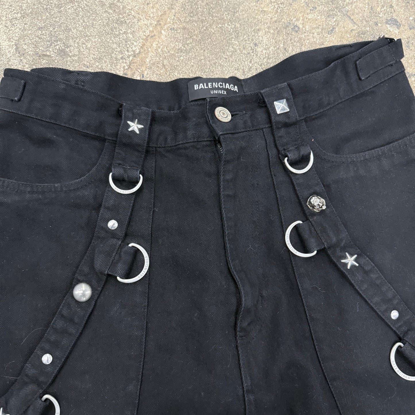 Balenciaga Raver Runway Denim