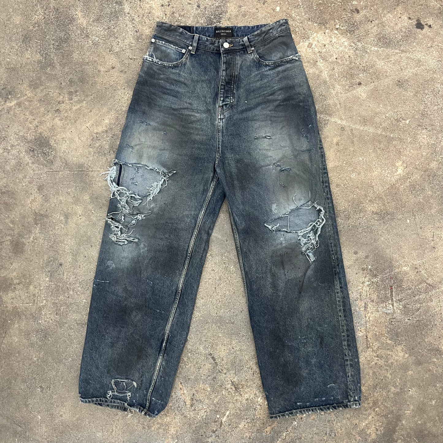 Balenciaga Mud Denim