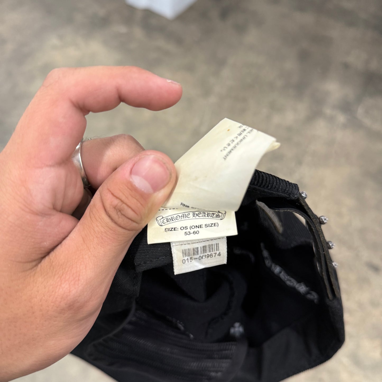 Chrome Hearts Dagger Corduroy Hat