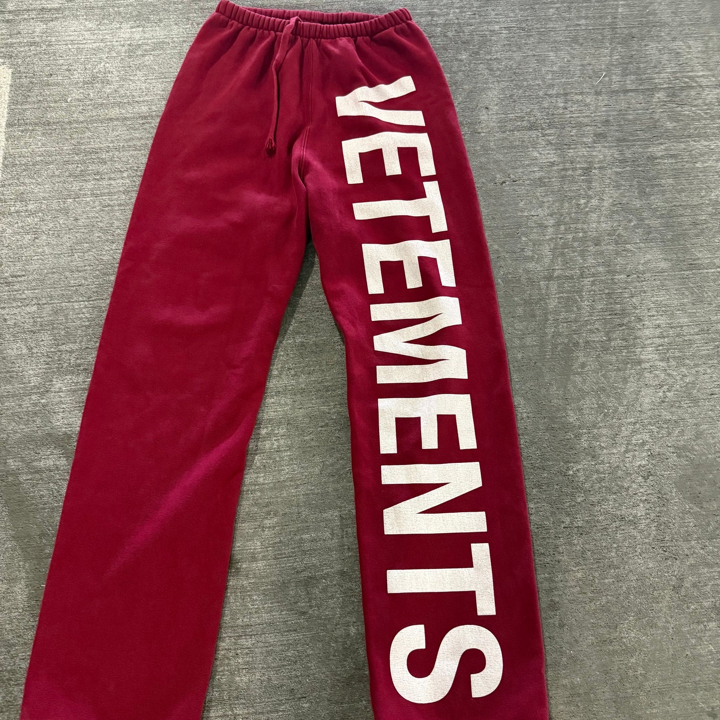 Vetements Spell out Sweatpants