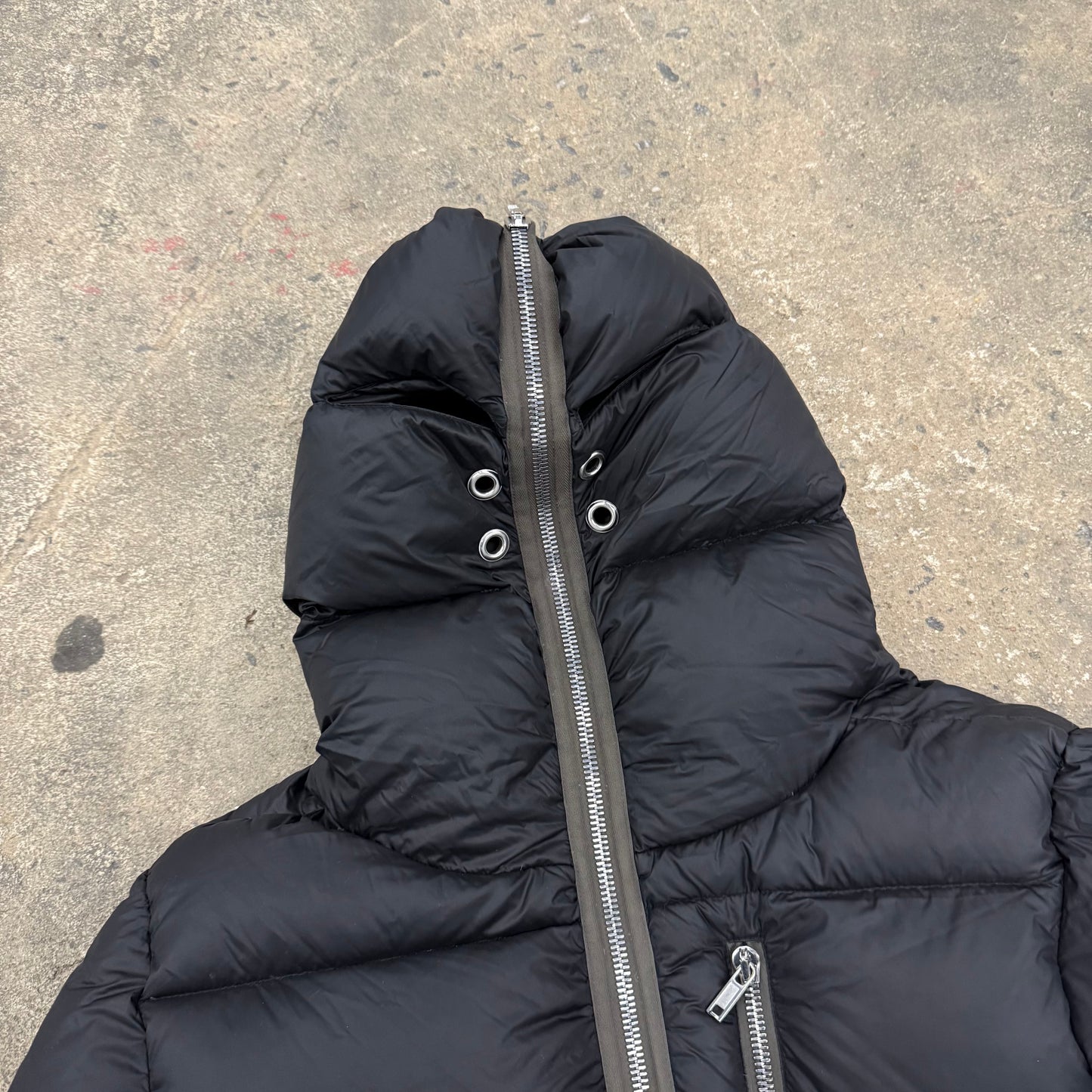 Rick Owens Strobe Gimp Puffer Jacket