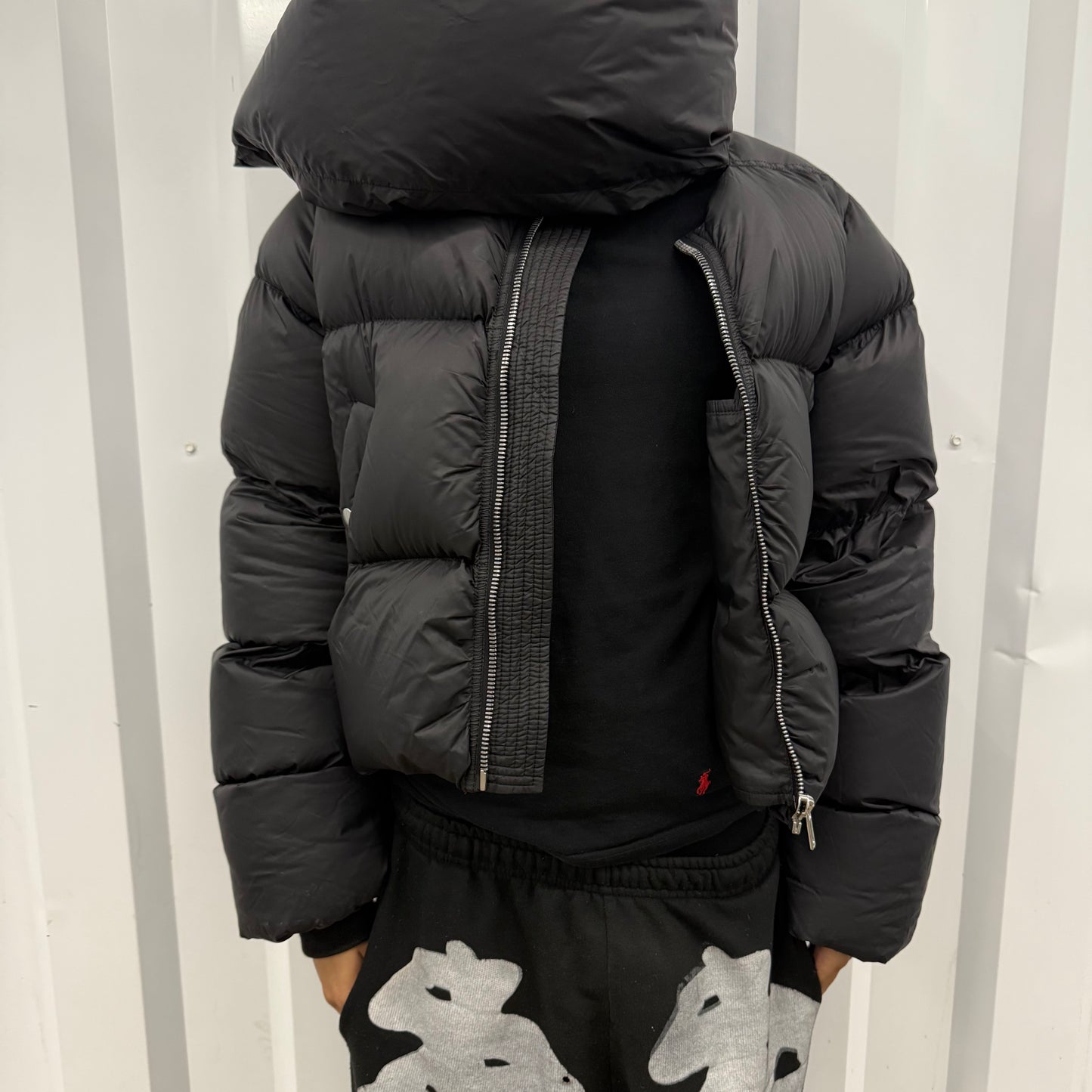 Rick Owens Luxor Cropped Puffer