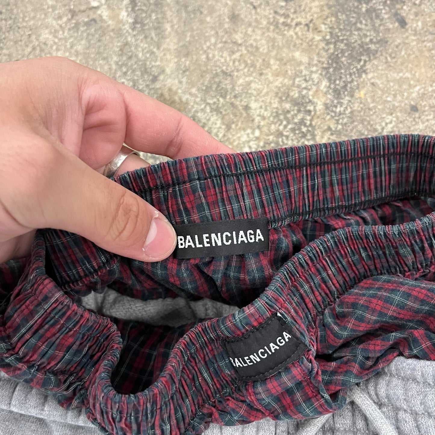 Balenciaga Trompe Loeil Boxer Sweats
