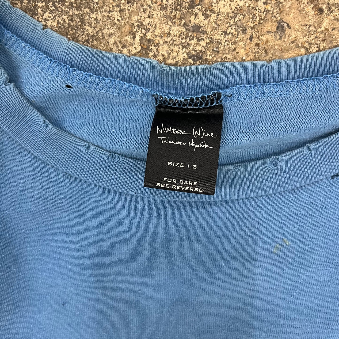 Number (N)ine Fender longsleeve