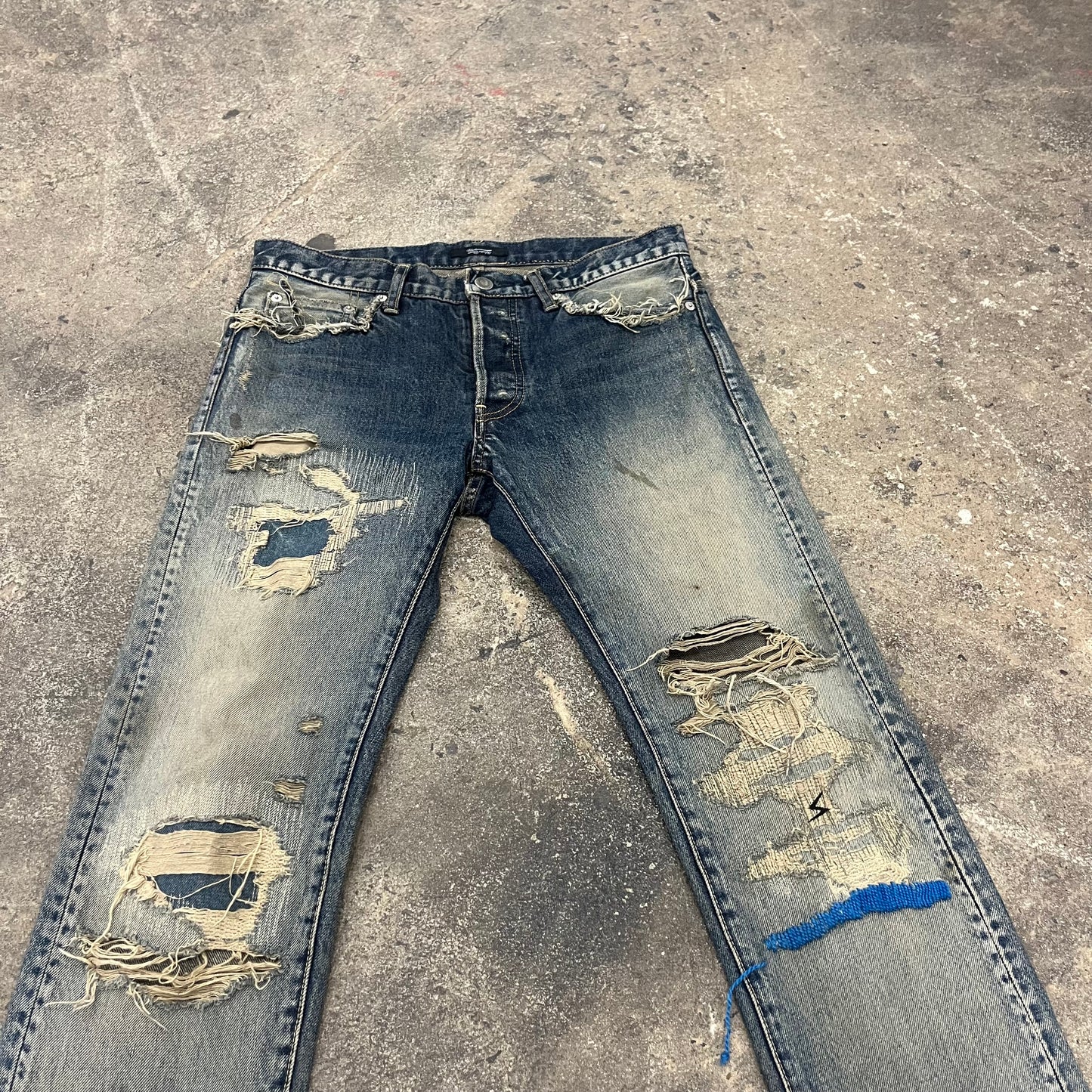 Undercover 68 Blue Yarn Denim