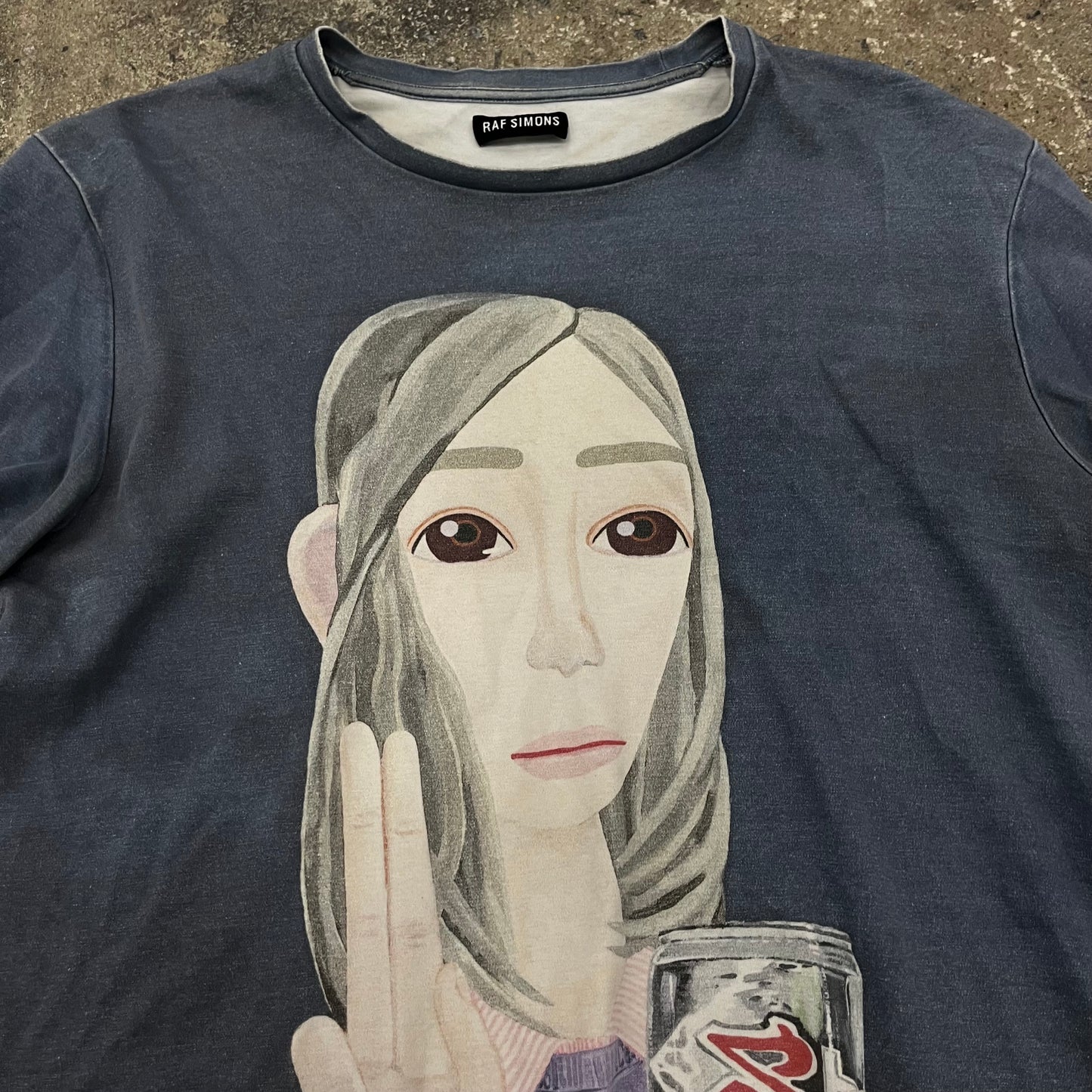 RAF Simons Brian Calvin tee