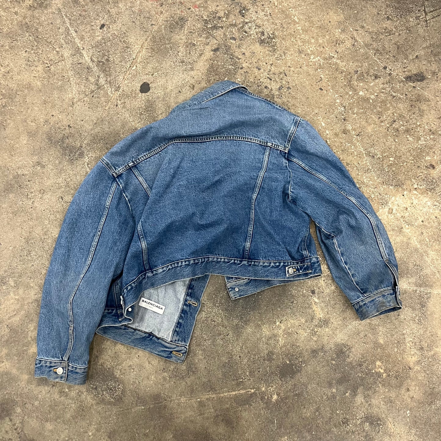 Balenciaga Swing Denim Jacket