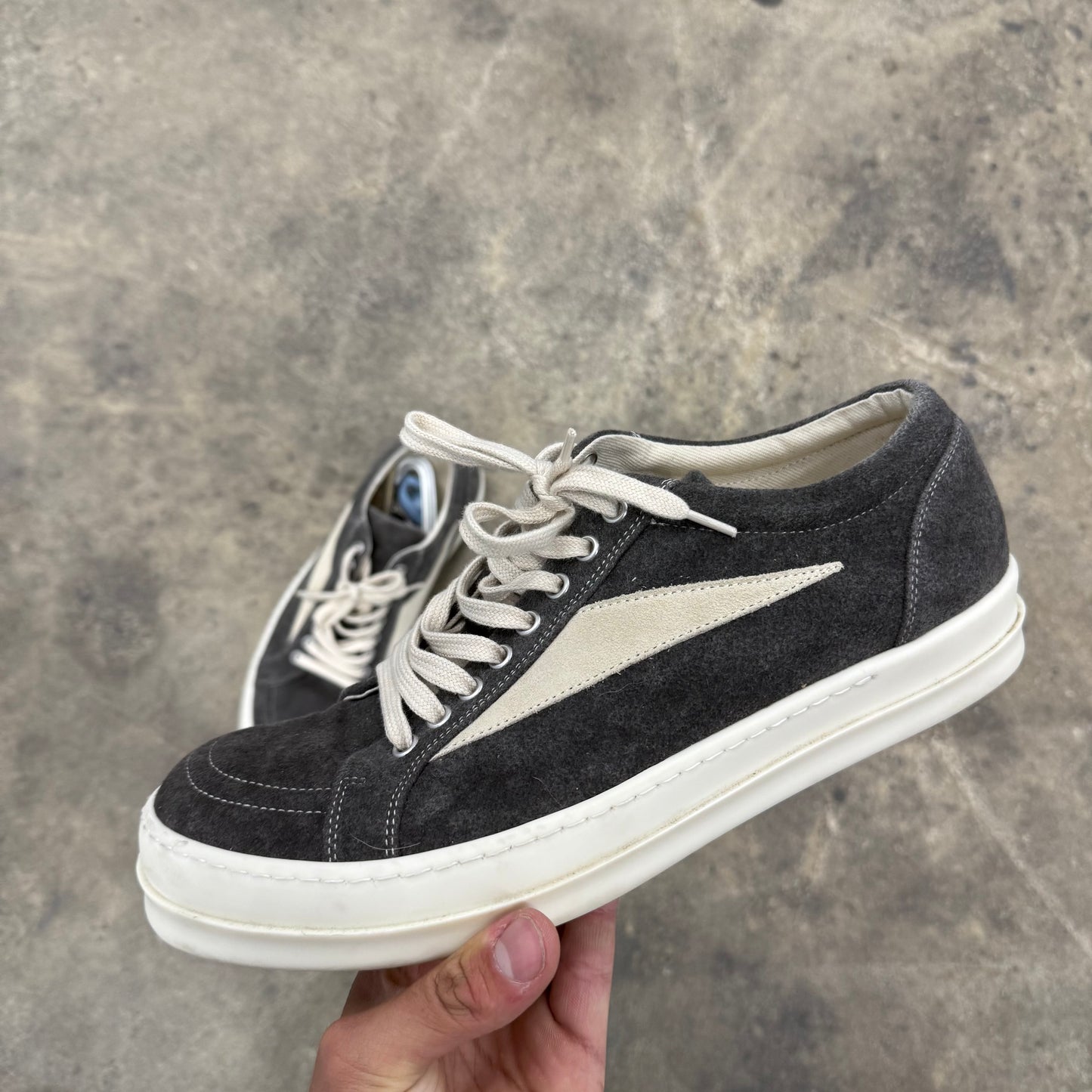 Rick Owens Suede Vans