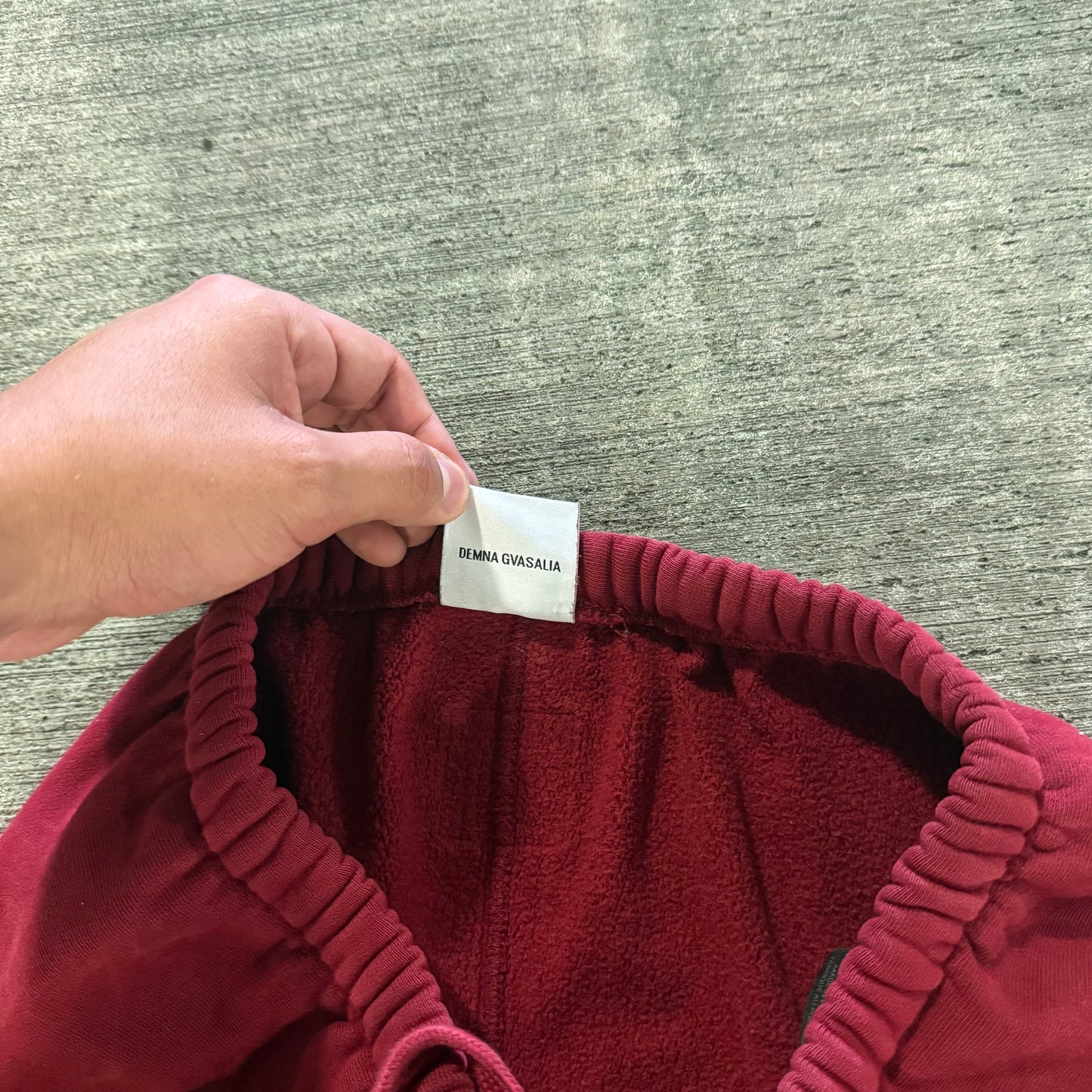 Vetements Spell out Sweatpants