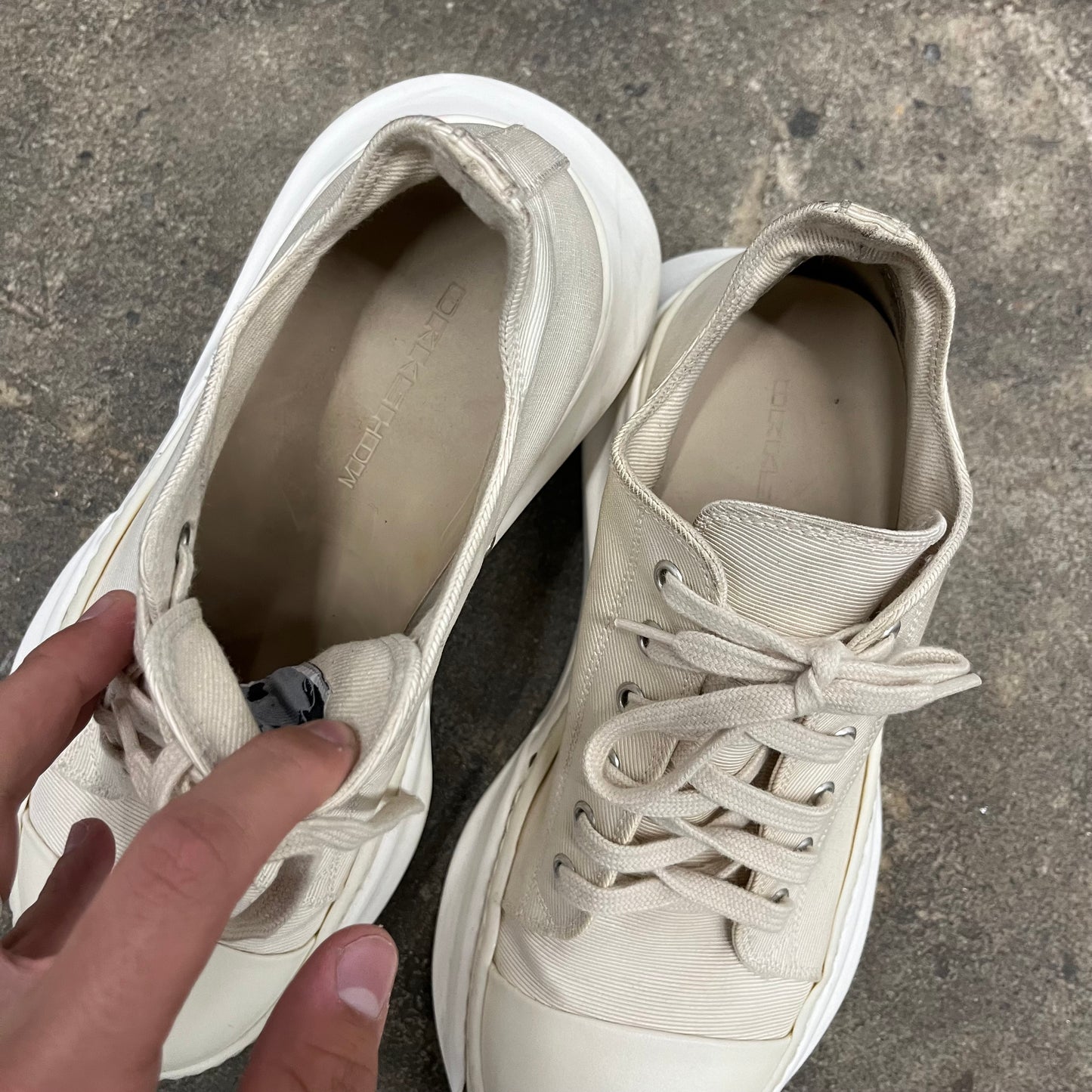 Rick Owens Abstract Ramones