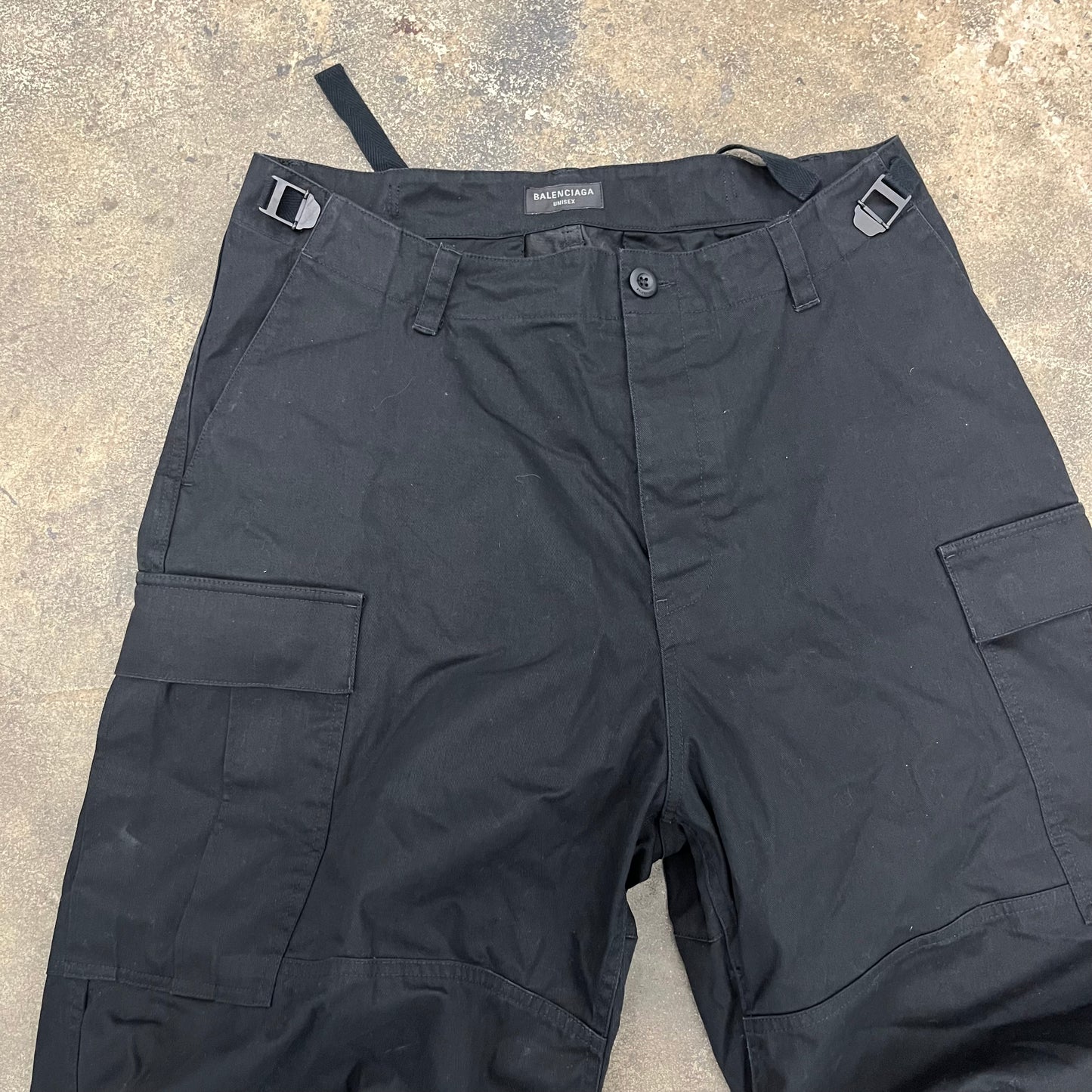 Balenciaga Black Kick Cargos