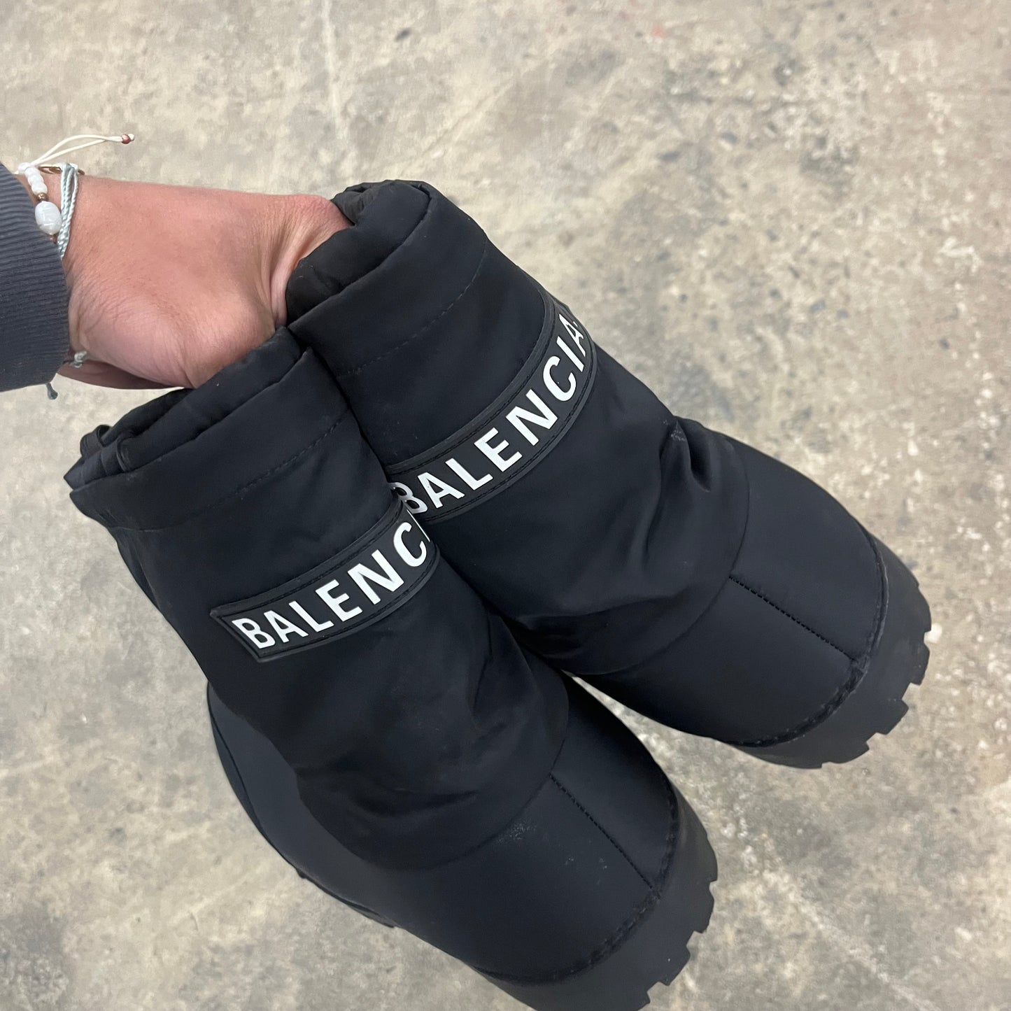 Balenciaga Nylon Alaska Boot