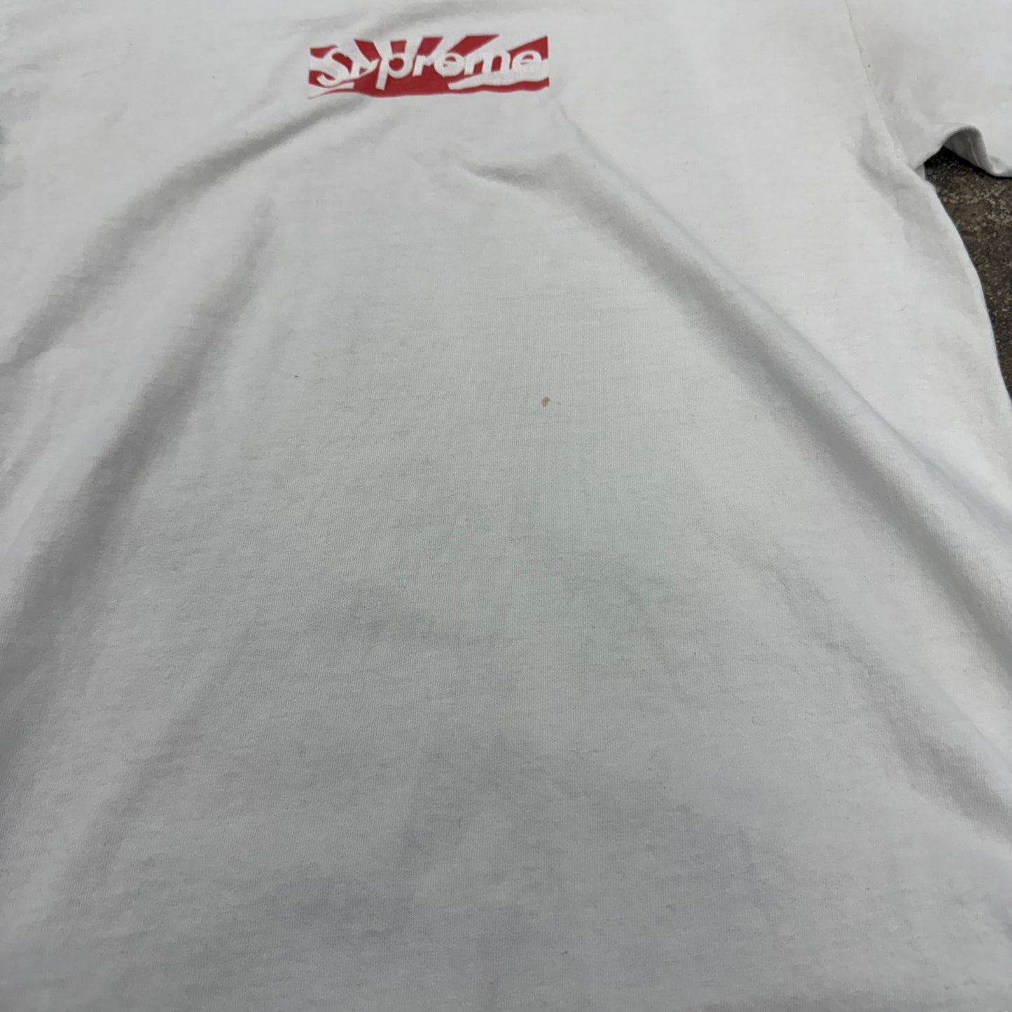 Supreme Japan Relief Box Logo tee
