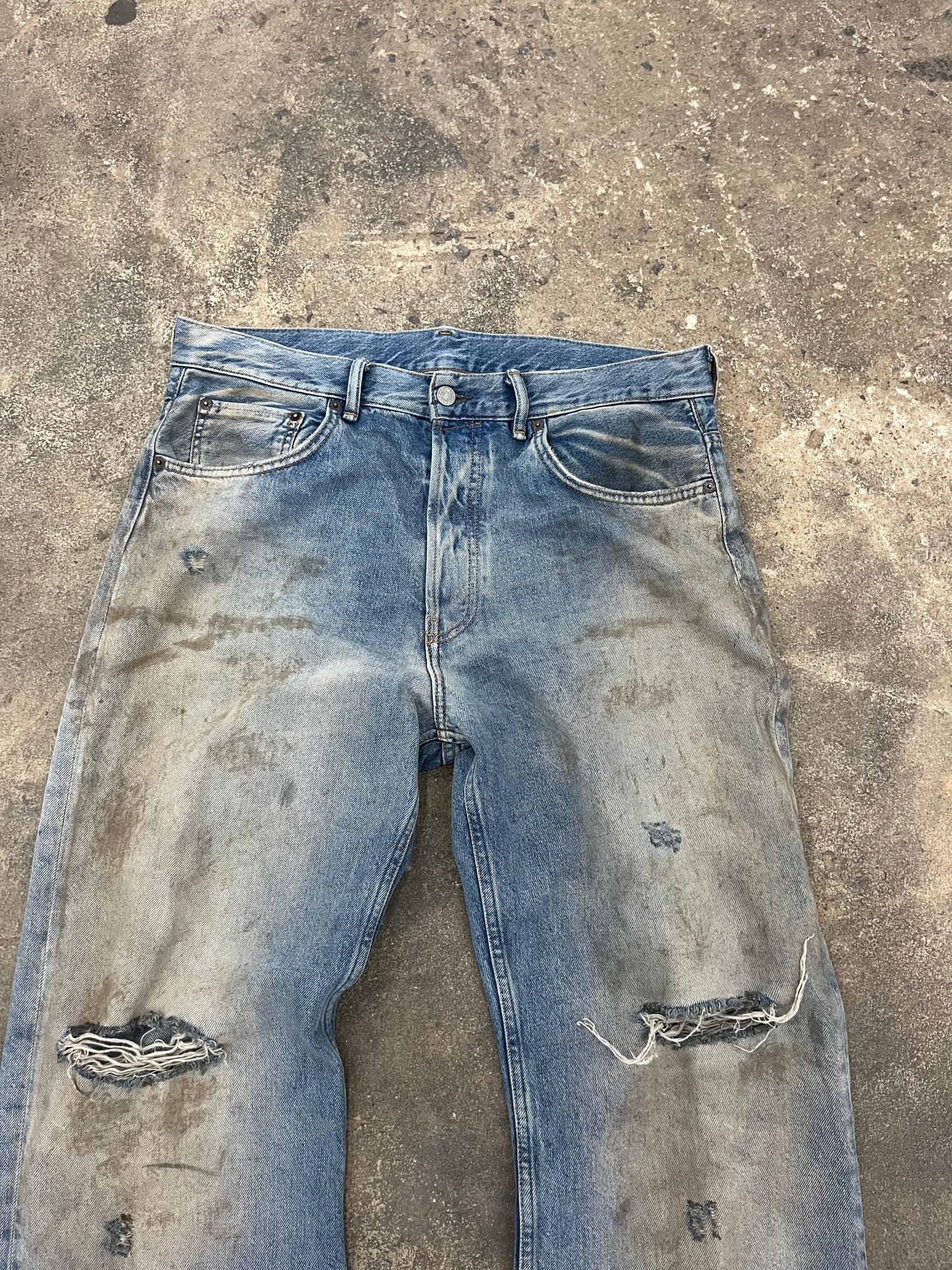 Acne Studios Mud Wash Denim