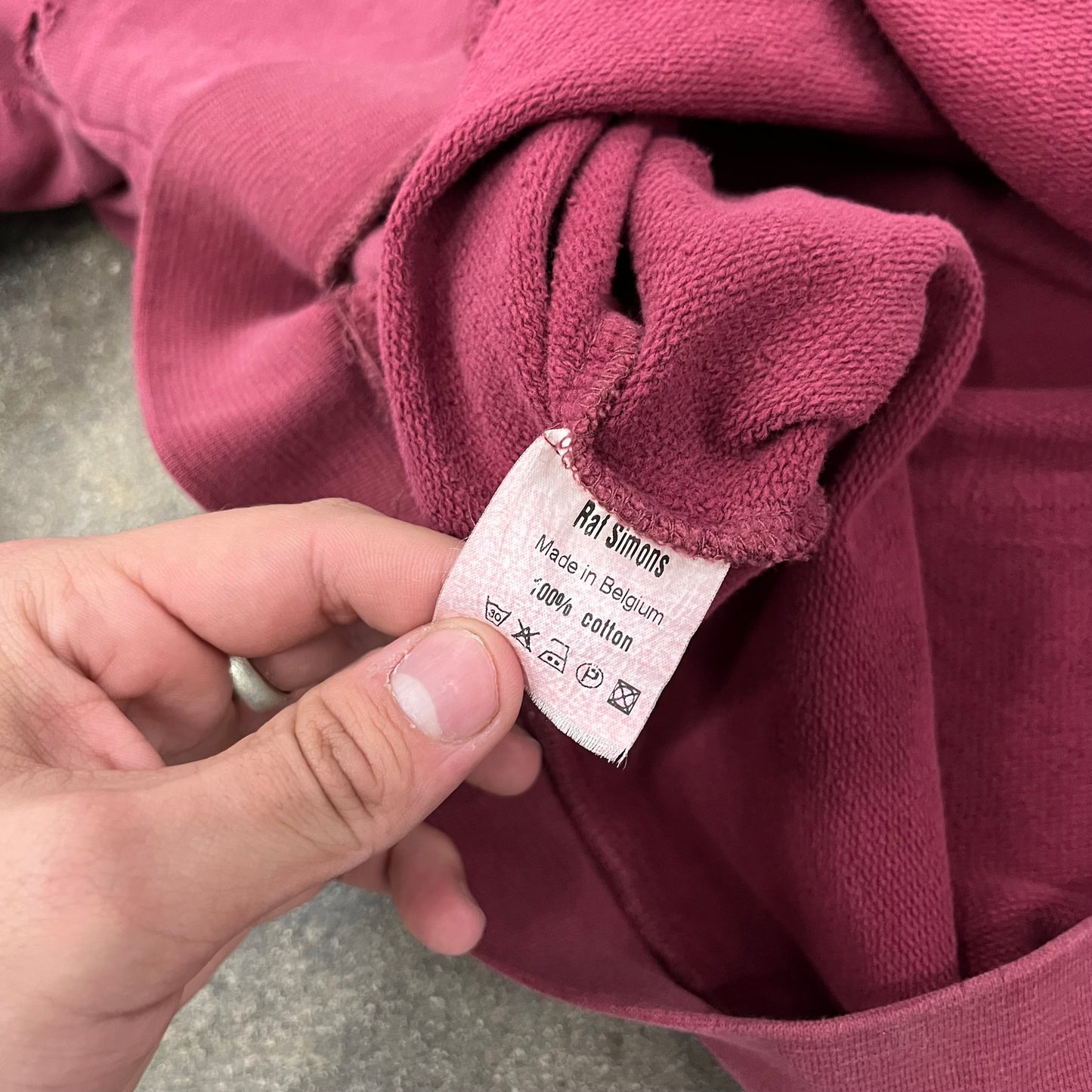 RAF Simons AW02 VC Roots hoodie