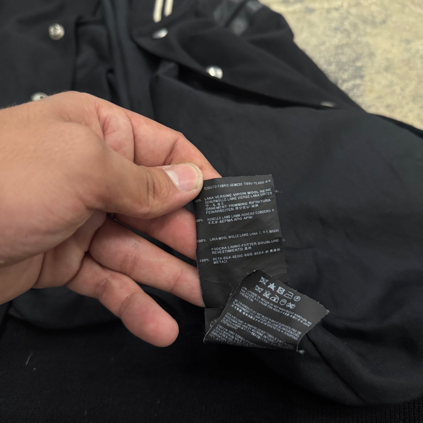 Saint Laurent SS14 Teddy Jacket