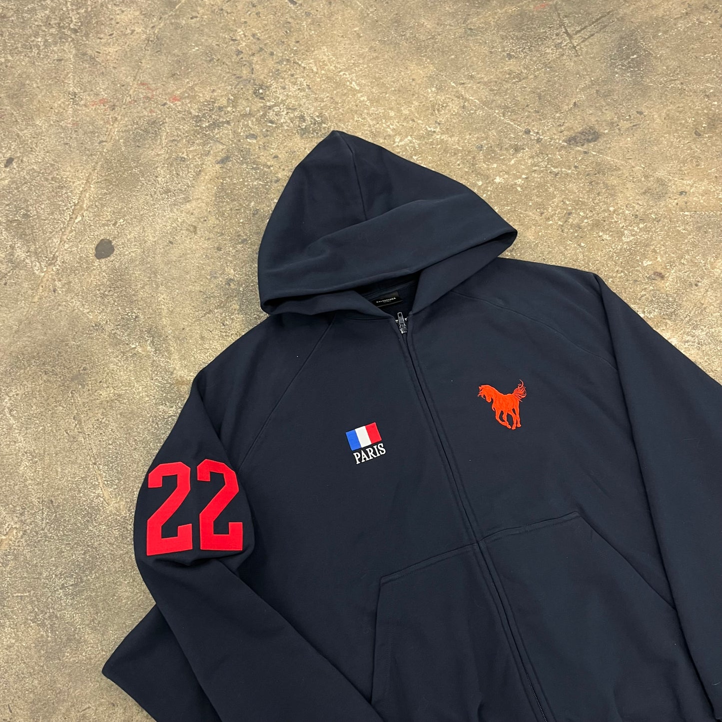 Balenciaga Polo Zipup