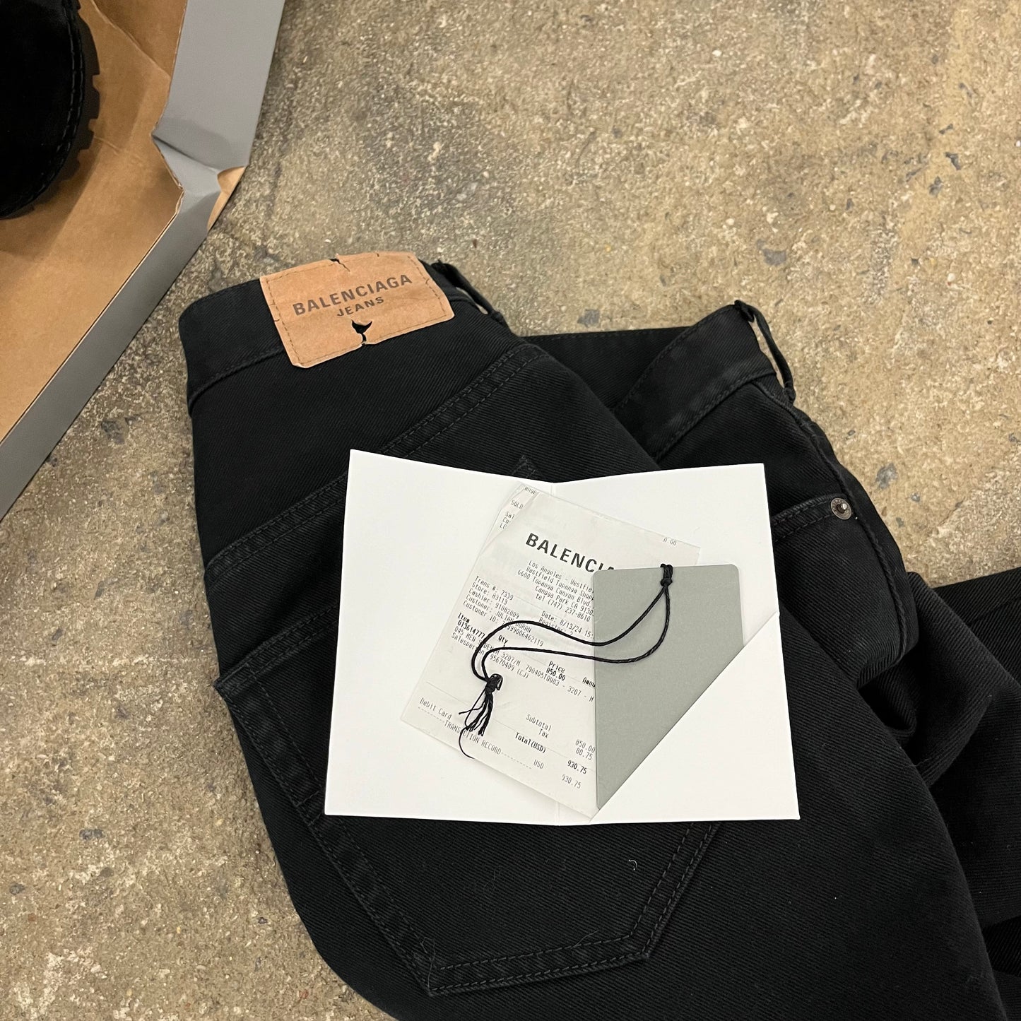 Balenciaga New Season Flared Denim
