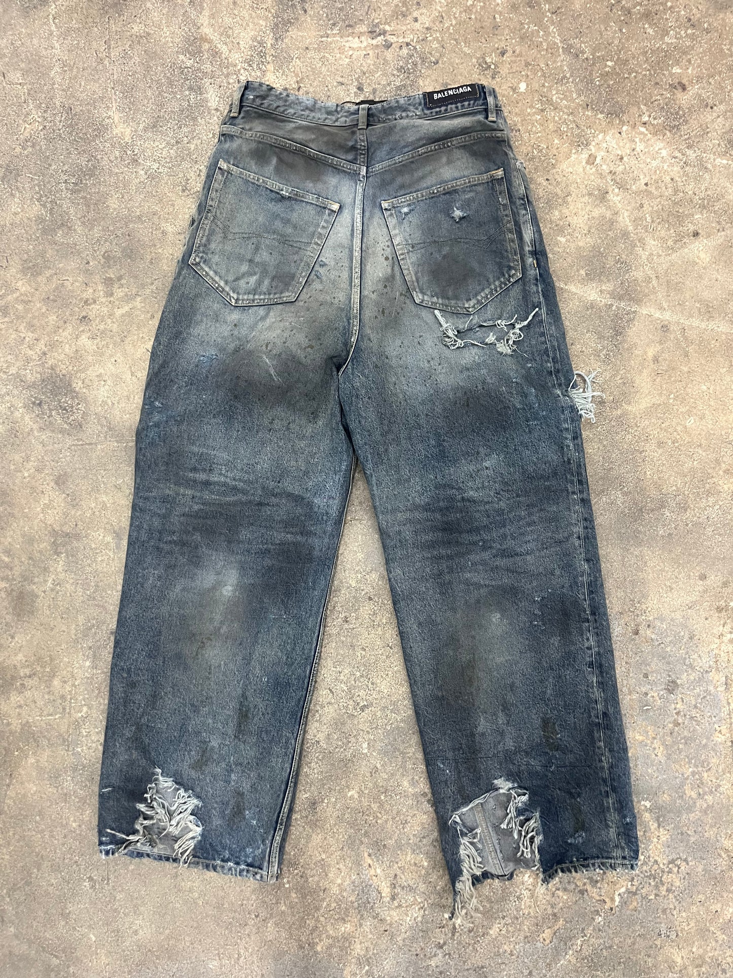Balenciaga Mud Denim