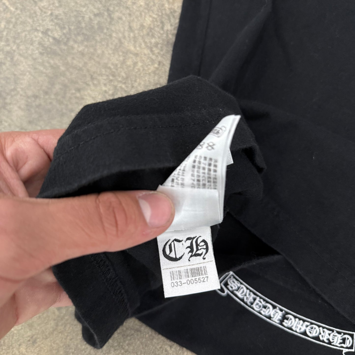 Chrome Hearts Horseshoe Black tee