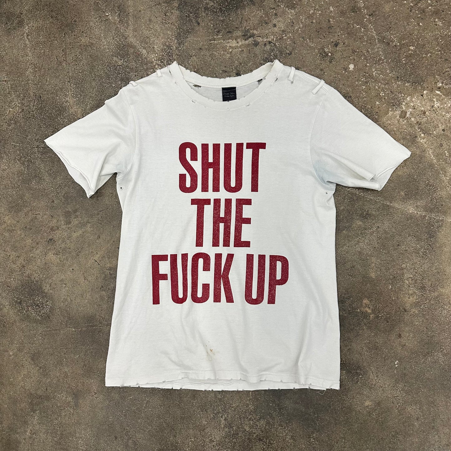 Number Nine SS06 ‘Shut the Fuck Up’ tee