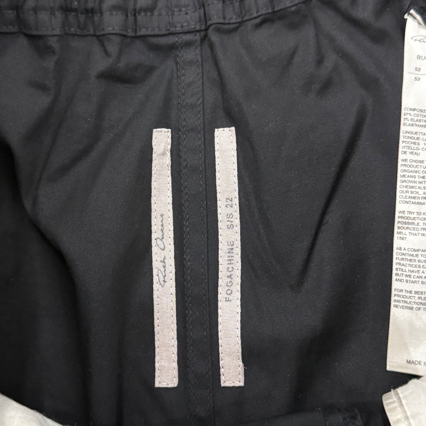 Rick Owens Bauhaus Shorts