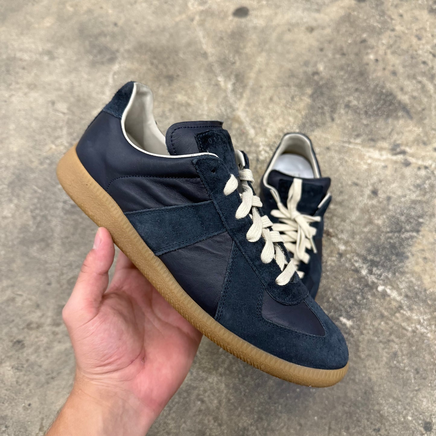 Maison Margiela GAT in Navy and Gum