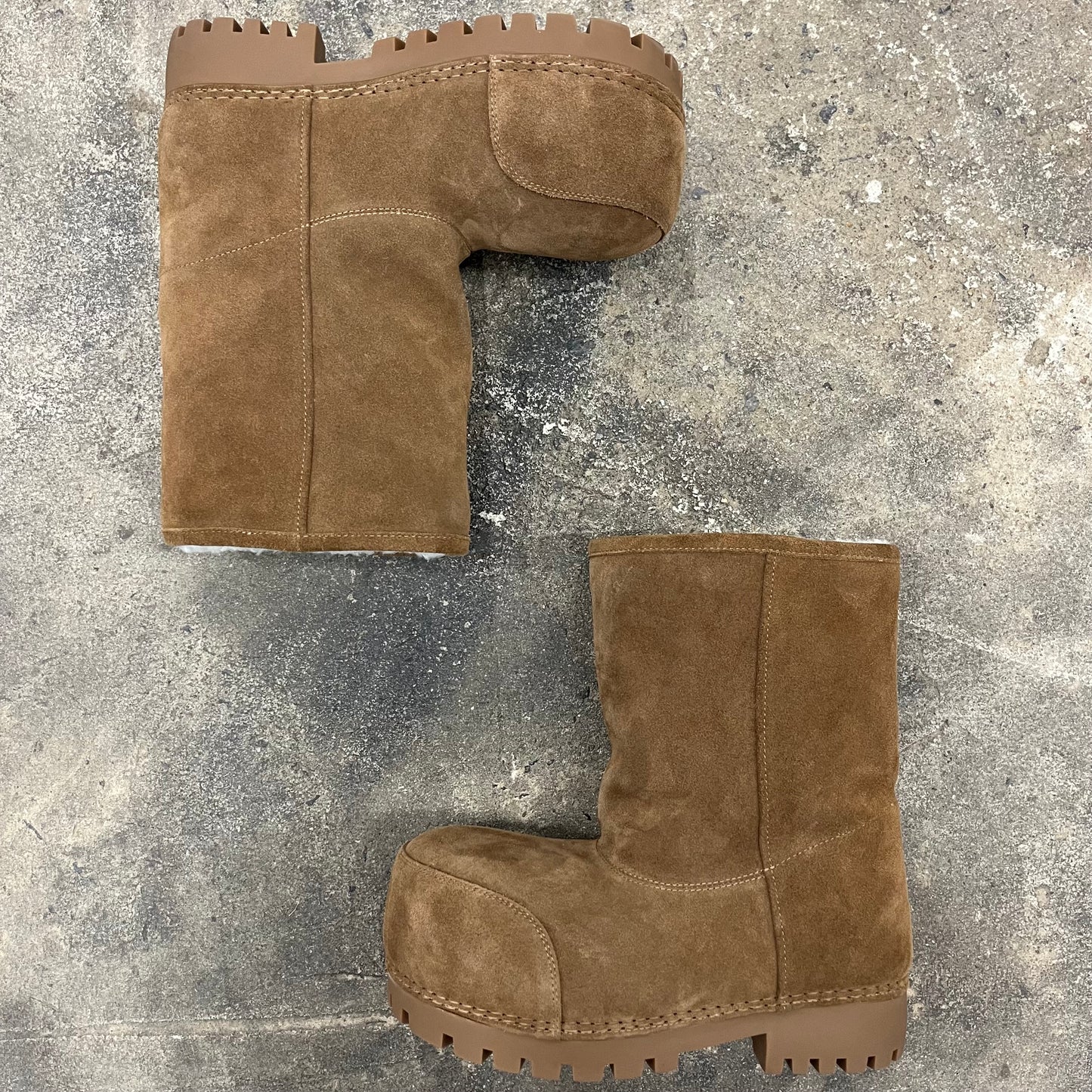Balenciaga Suede Alaska Boots