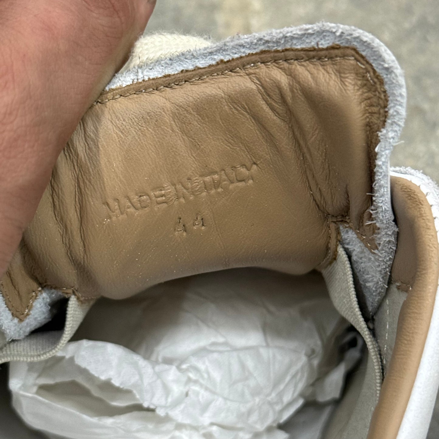 Maison Margiela White Splatter Paint GAT
