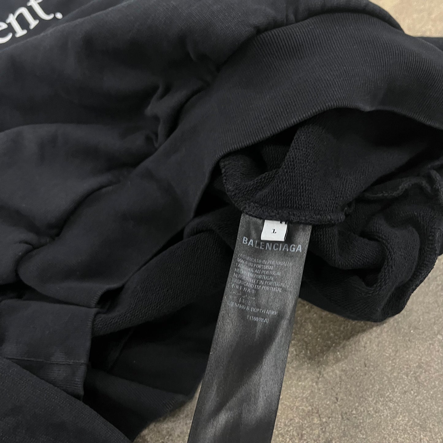Balenciaga Be Different Layered Hoodie