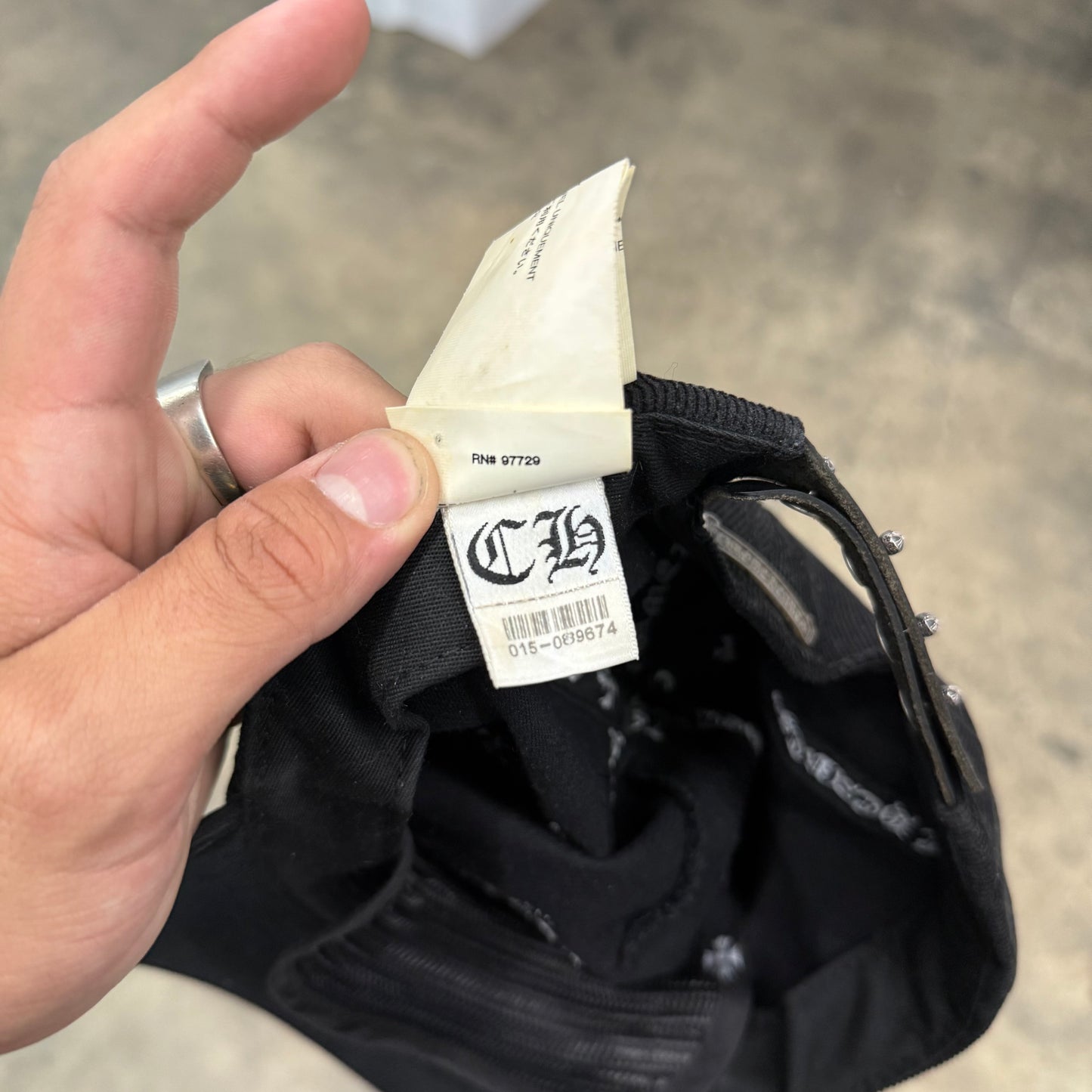 Chrome Hearts Dagger Corduroy Hat
