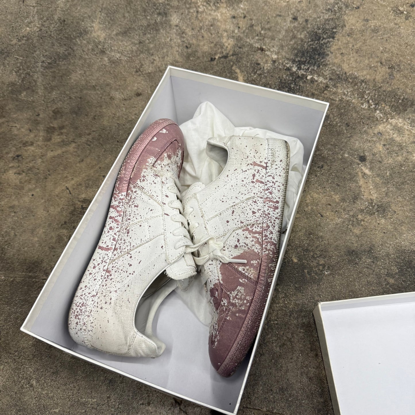 Maison Margiela Splatter Paint GAT Trainer