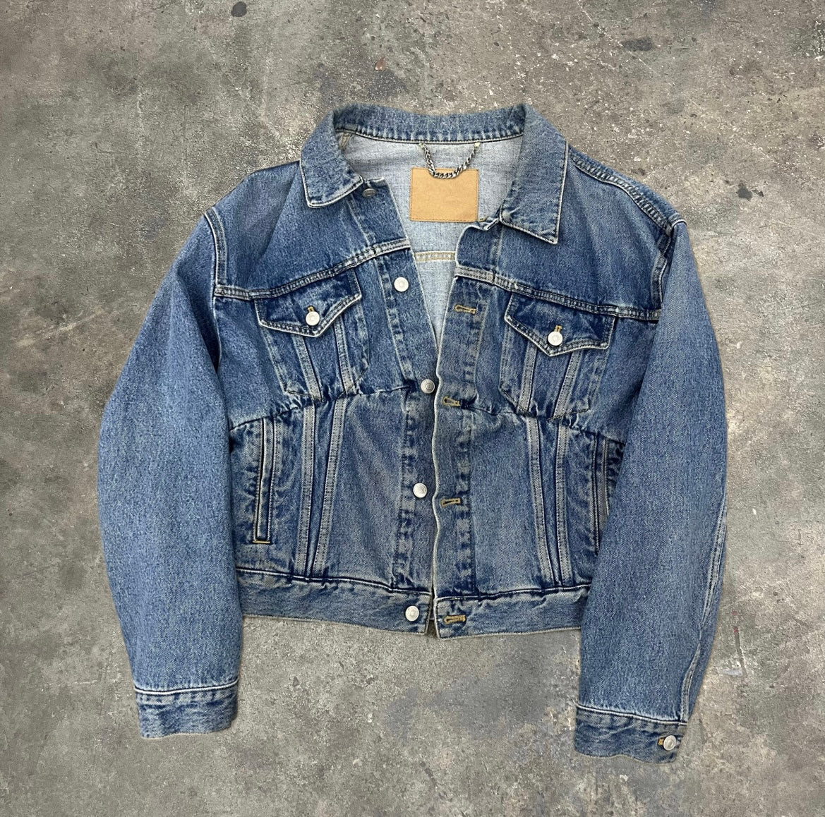 Balenciaga Swing Denim Jacket