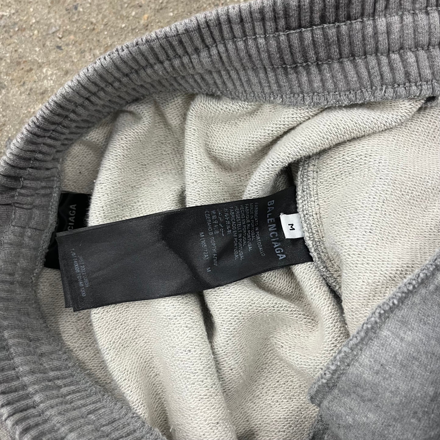 Balenciaga Graffiti Grey Skater Sweats