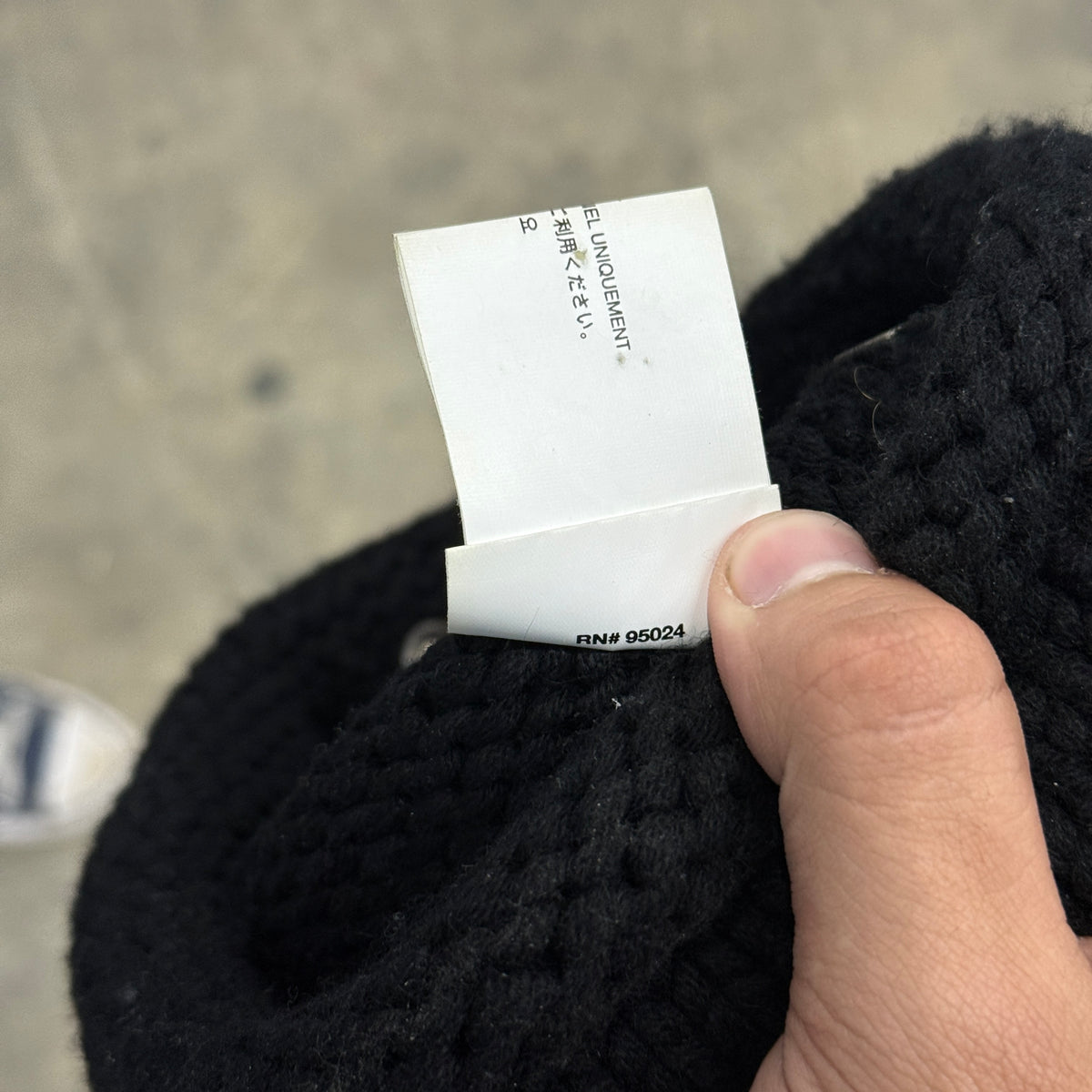 Chrome Hearts ‘Rivet’ Cashmere Beanie