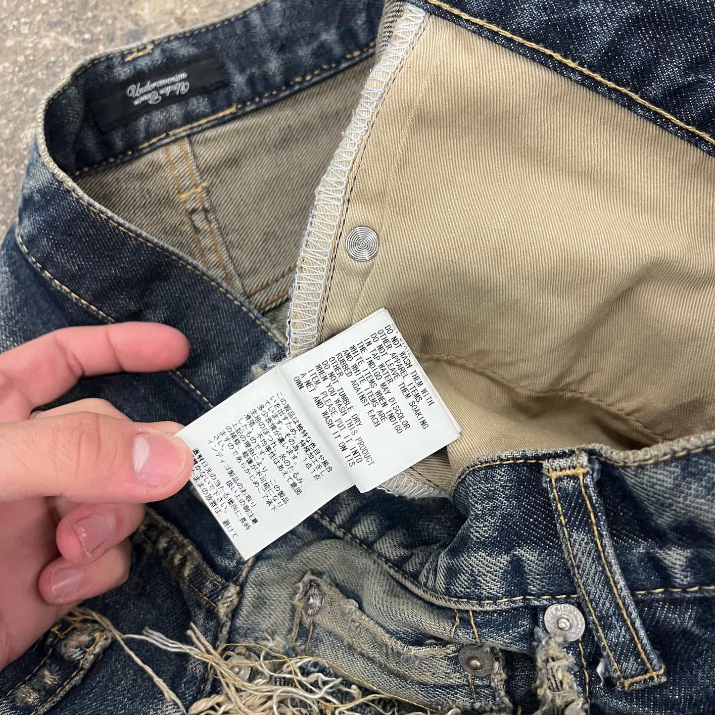 Undercover 68 Blue Yarn Denim