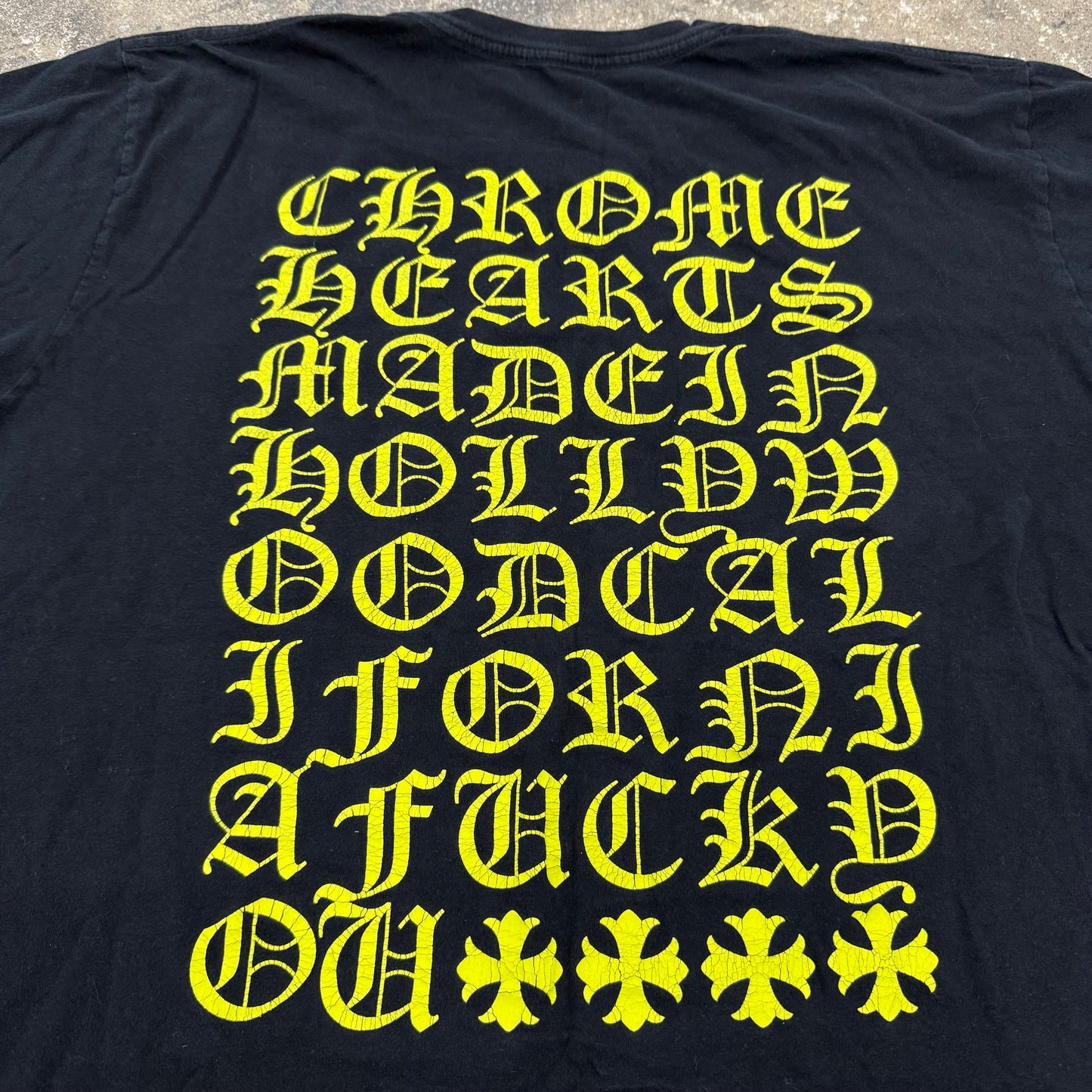 Chrome Hearts Script Tee