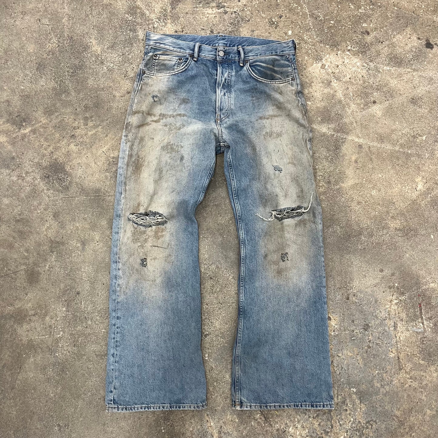 Acne Studios Mud Wash Denim