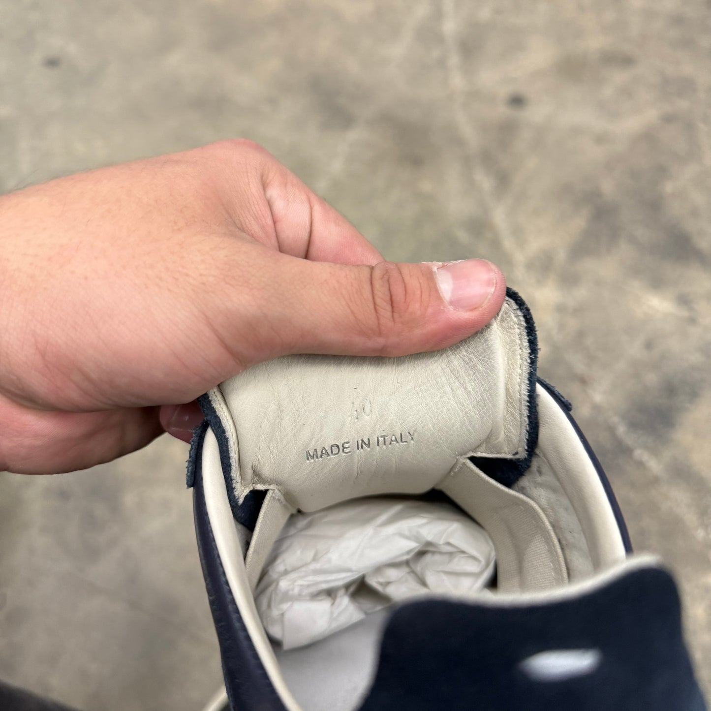 Maison Margiela GAT in Navy and Gum