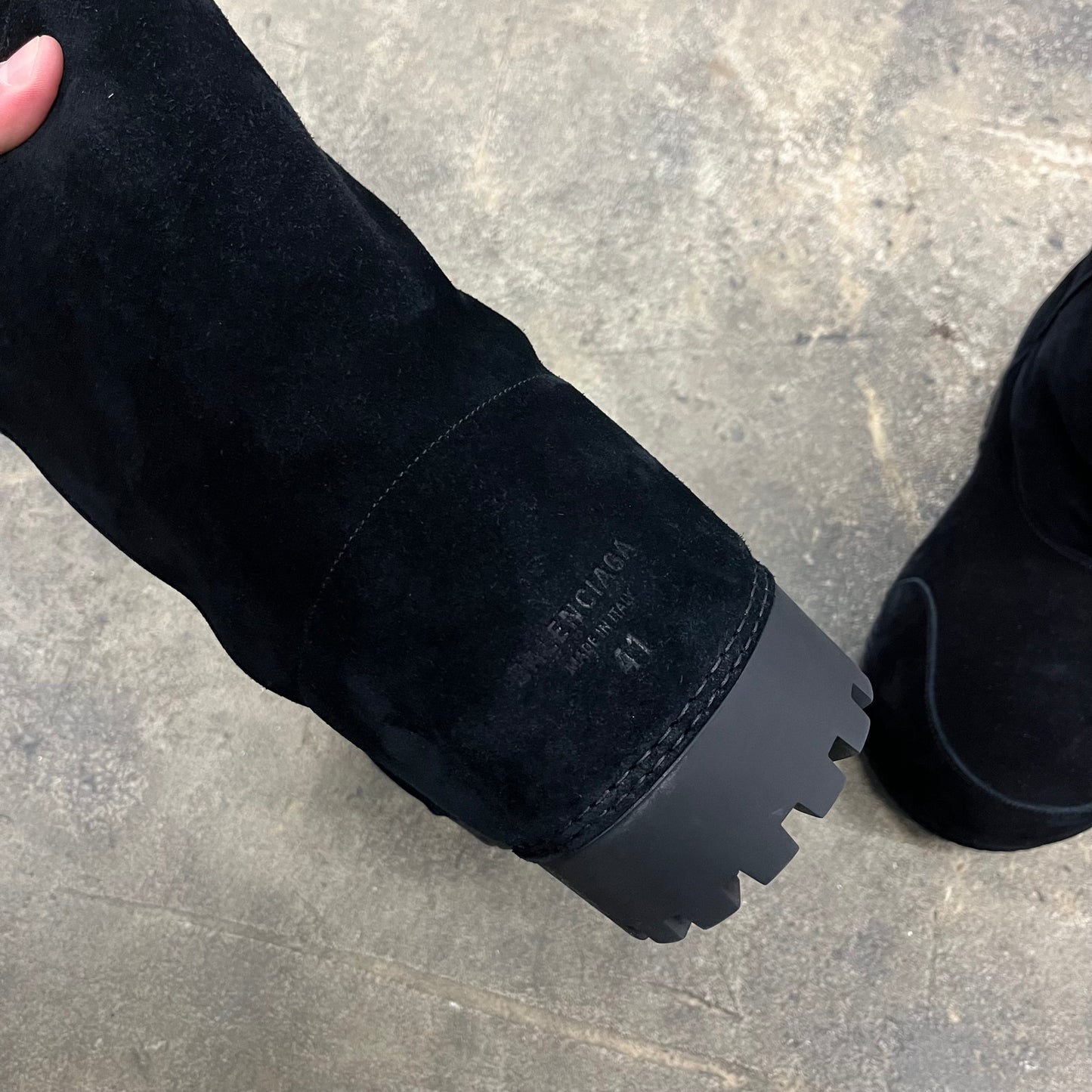 Balenciaga Fur Alaska Boots