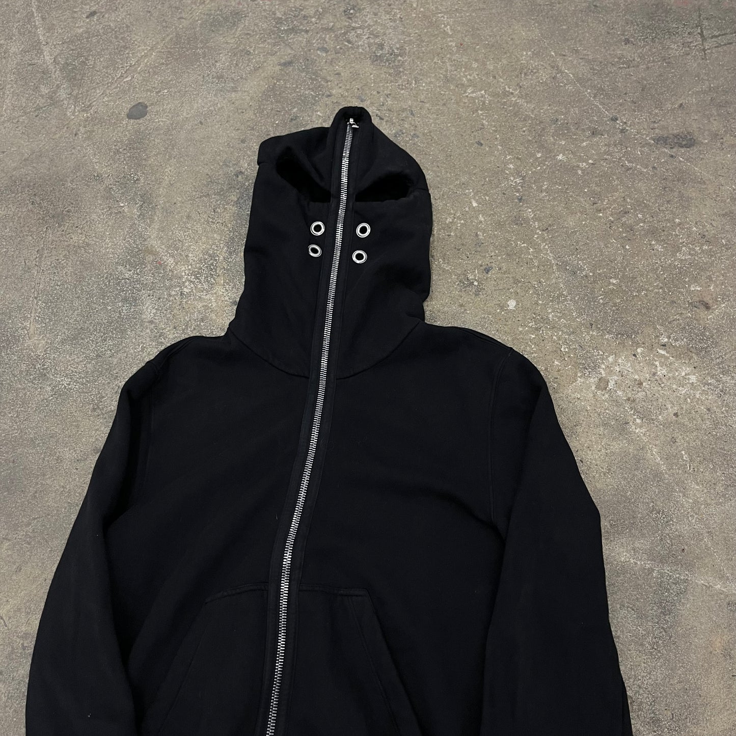 Rick Owens Gimp Zipup in Black