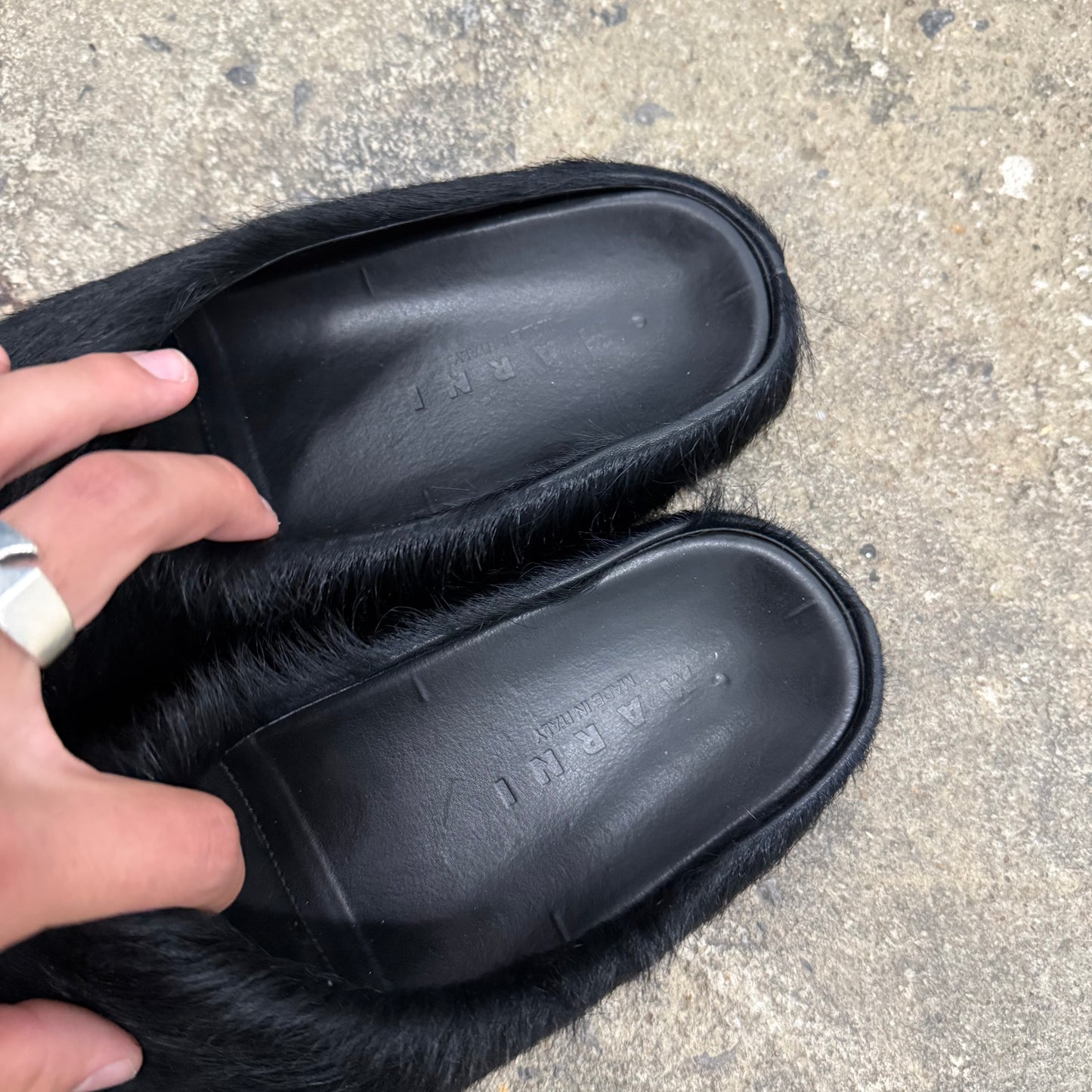 Marni Fussbet Sabot Mules