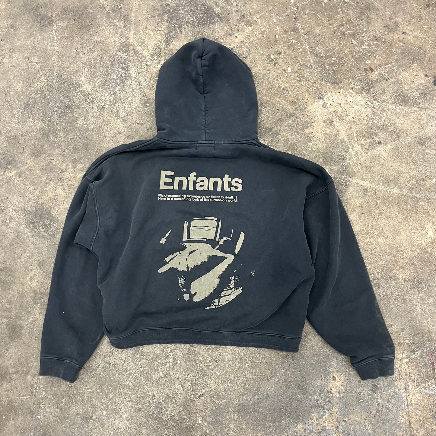 Enfants Riches Deprimes Ticket to Death Hoodie