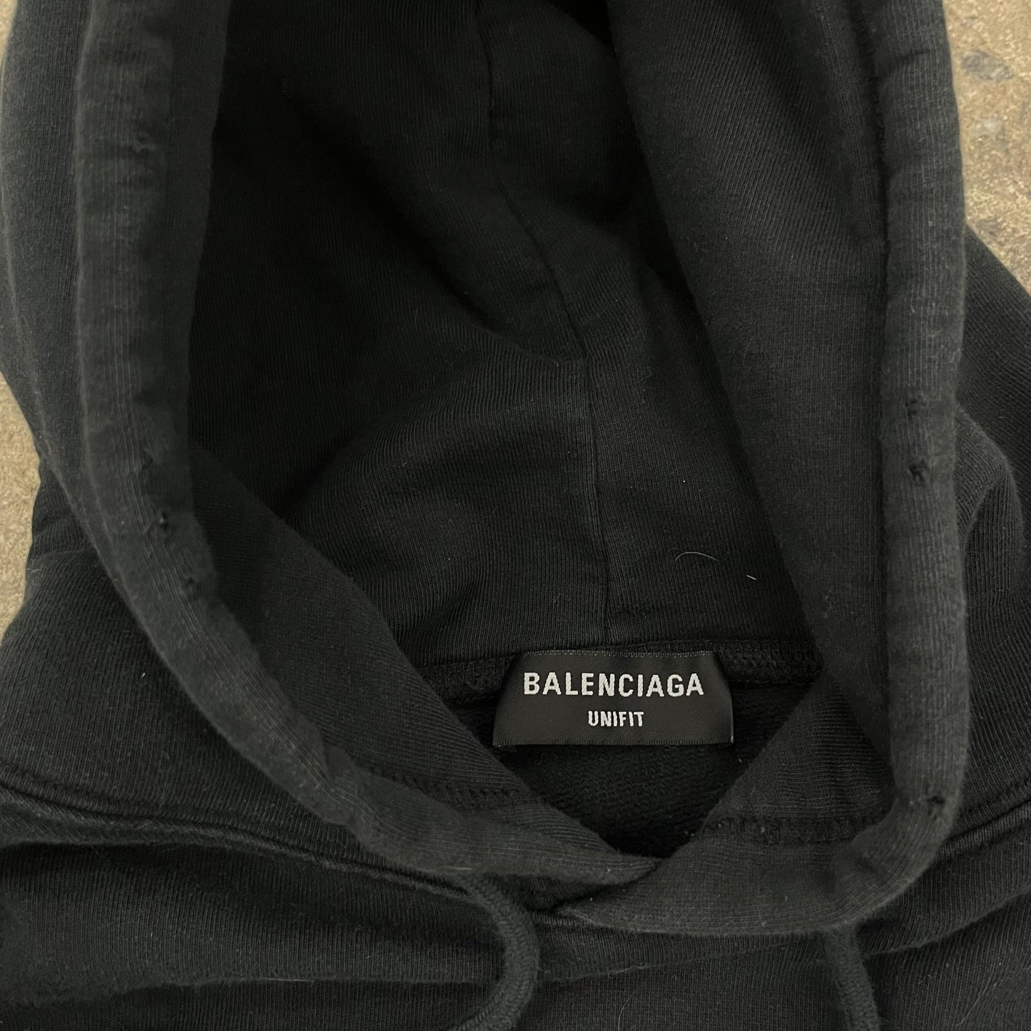 Balenciaga Metal Distressed Hoodie
