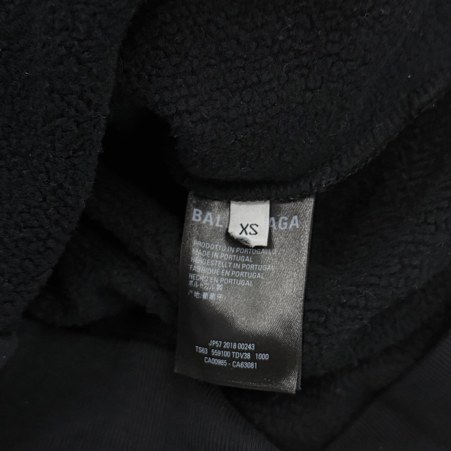Balenciaga AW18 Speed Hunters Zipup