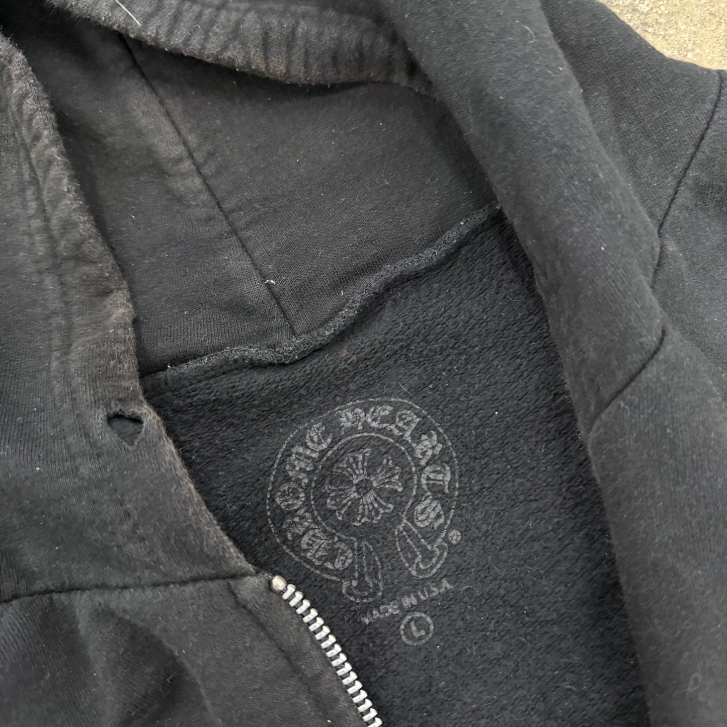 Chrome Hearts T-Bar Zipup