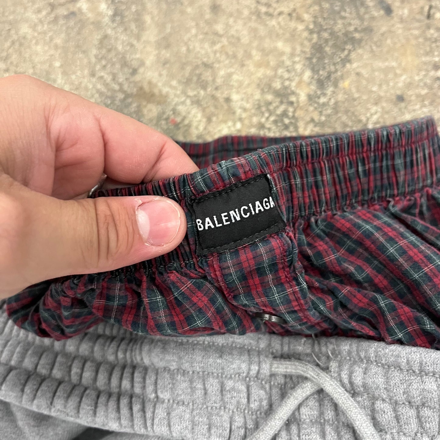 Balenciaga Trompe Loeil Boxer Sweats