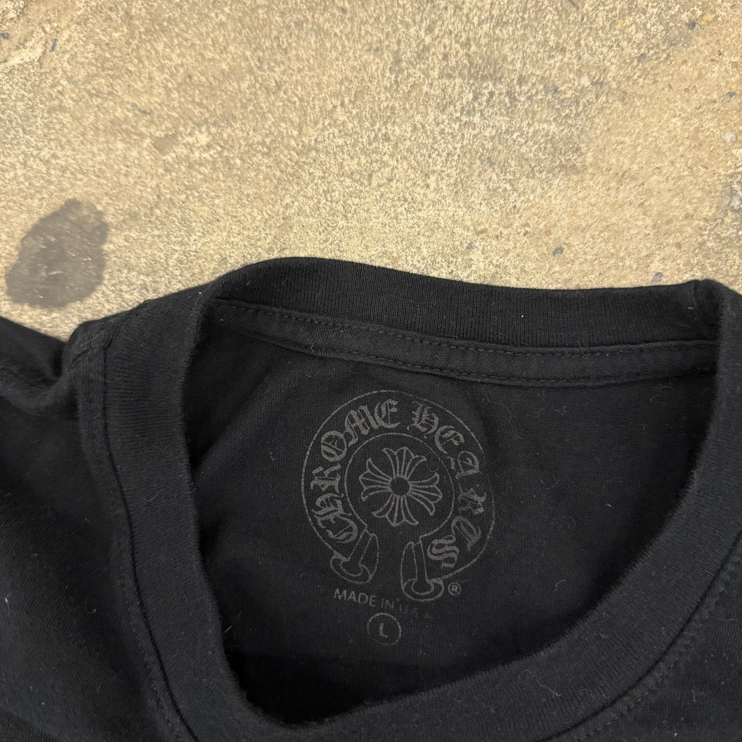 Chrome Hearts Horseshoe Black tee