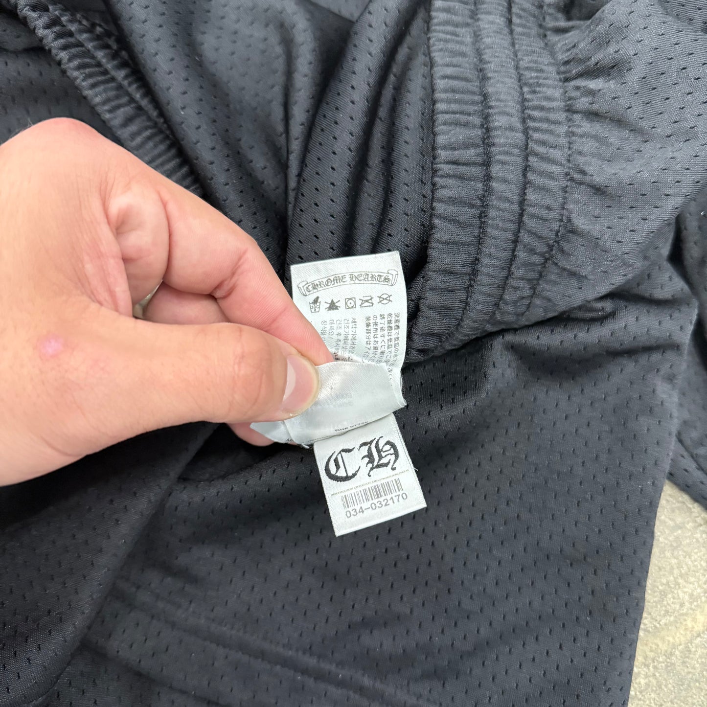 Chrome Hearts Jersey Mesh Shorts