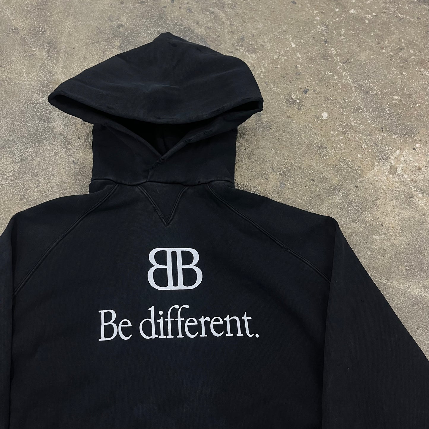 Balenciaga Be Different Layered Hoodie